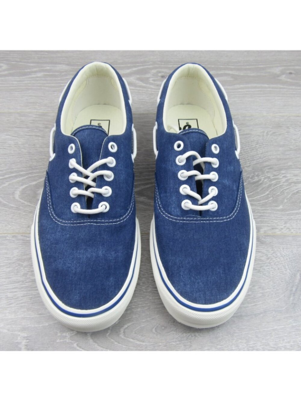 Vans Authentic Boat Lifestyle Shoes Men's Size 10 Navy Blue NEW - Picture 6 of 16